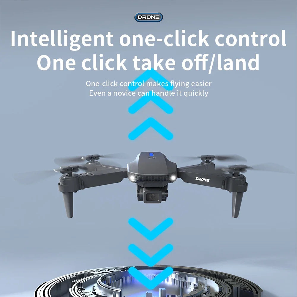Drone caméra 2025 E88 professionnel HD 4K