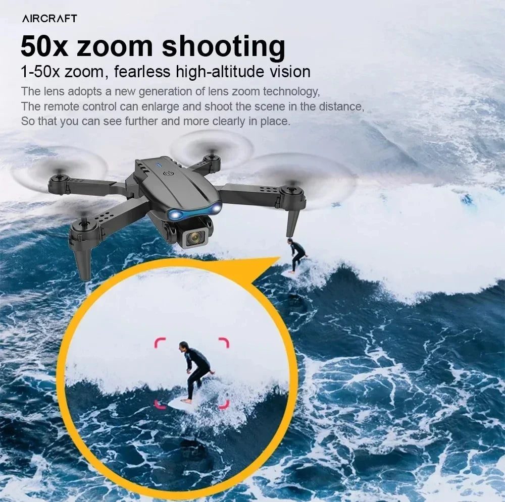 Drone E99Pro HD 4K double WiFi FPV