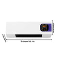 Climatiseur mural portable 2000W, double usage, refroidissement et chauffage, avec télécommande pour chambre à coucher et bureau