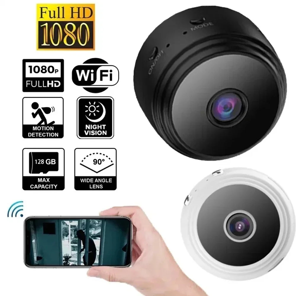 mini caméras HD 1080P de surveillance intelligente pour la maison