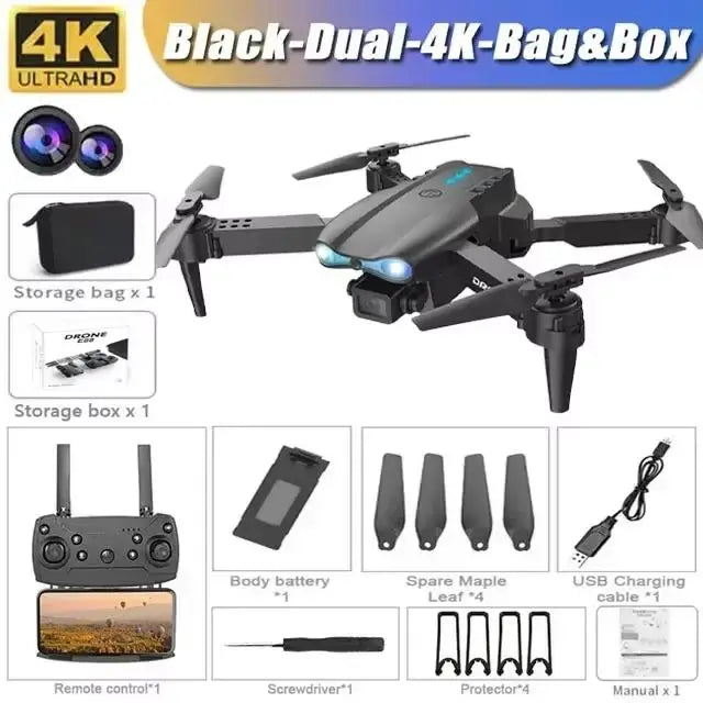 Drone E99Pro HD 4K double WiFi FPV