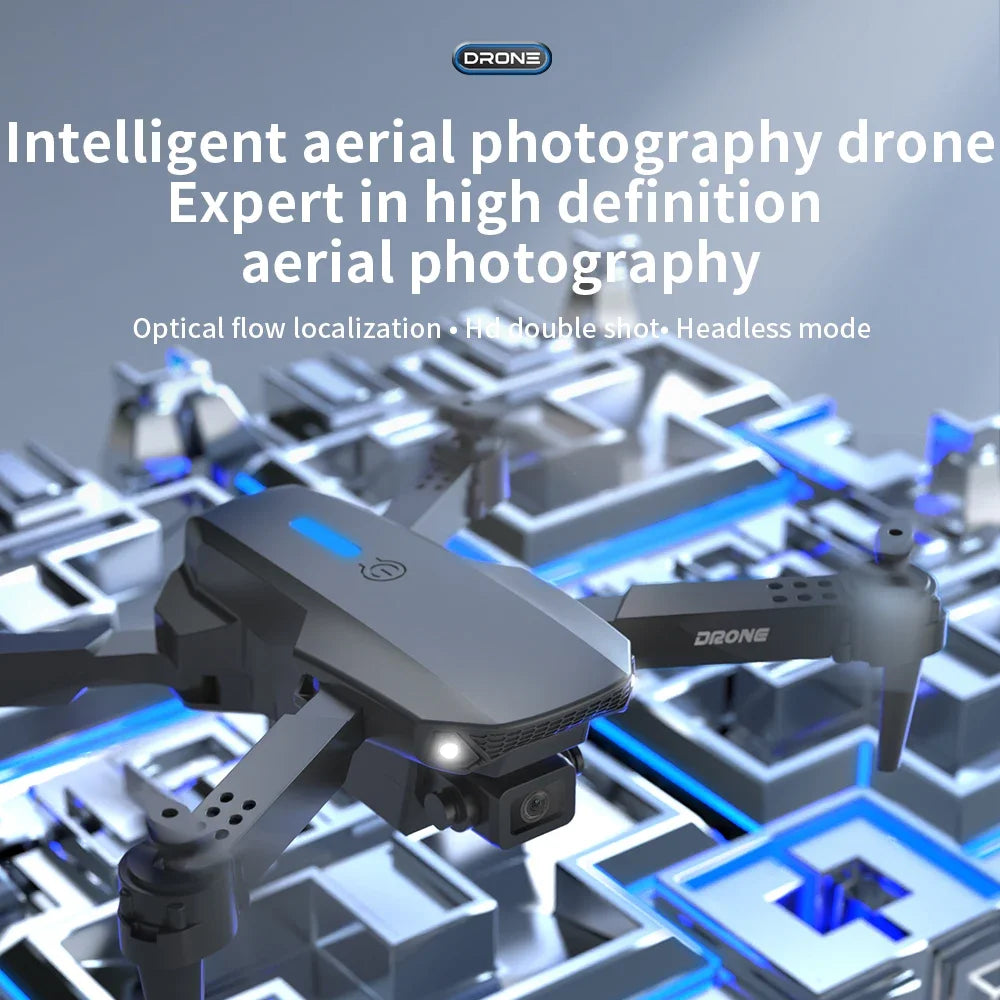 Drone caméra 2025 E88 professionnel HD 4K